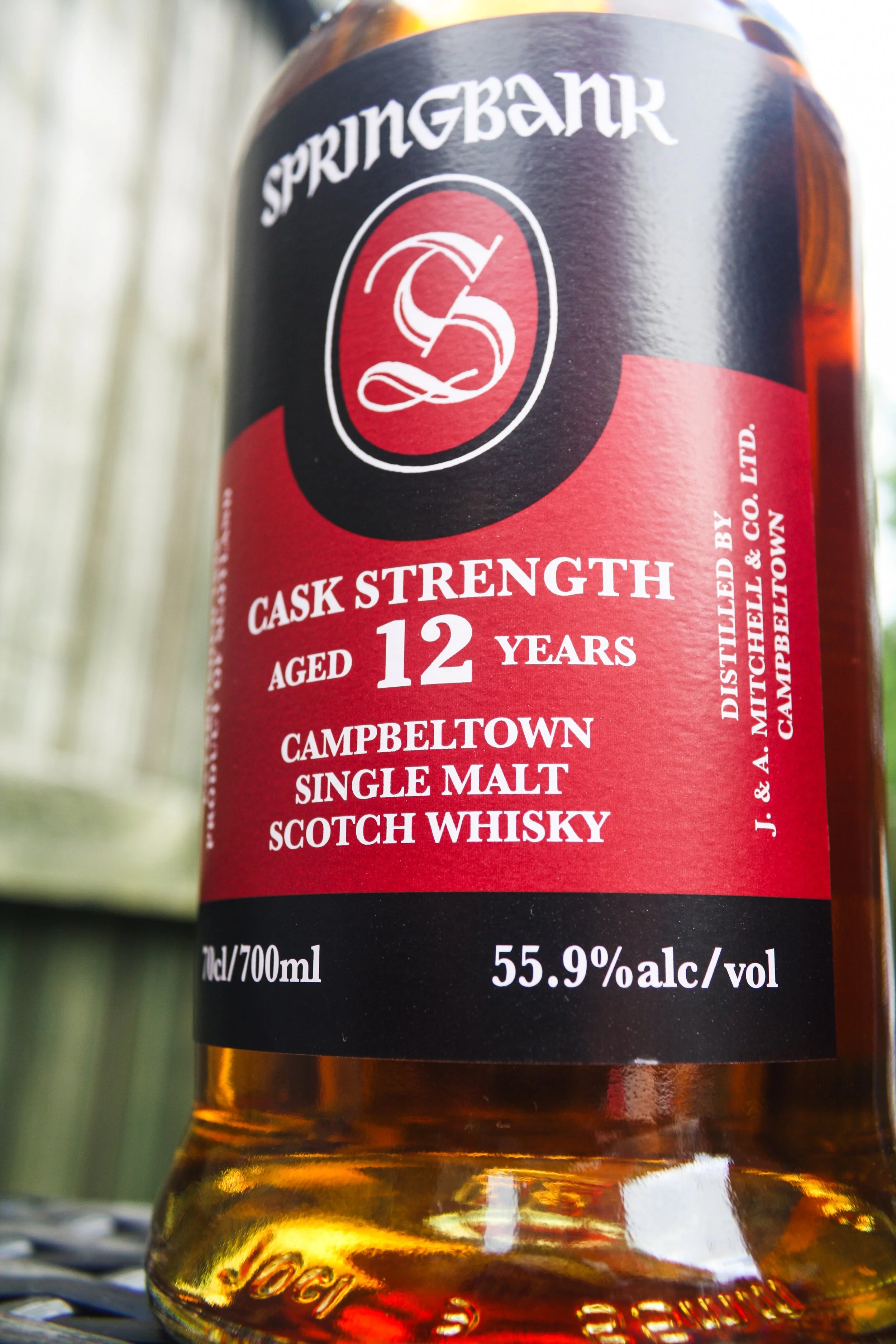 SPRINGBANK 12年 Cask Strength 700ml Springbank 12 Years Old Cask Strength Single Malt